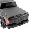 imageRough Country Soft TriFold Vinyl Tonneau Cover for Ford F150 20092014  Fits 67 789quot Bed WeatherResistant Truck Bed Cover