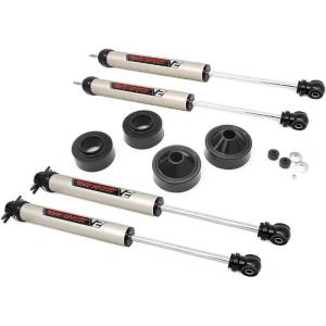 imageRough Country 175quot Lift Kit wV2 Shocks for 20072018 Jeep Wrangler JK  65171V2 Shocks