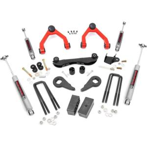 imageRough Country 23quot Lift Kit for 8898 ChevyGMC CK1500 TruckSUV  16530RED