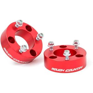 imageRough Country 25quot Leveling Kit for 0524 Nissan Frontier Anodized Red  865RED