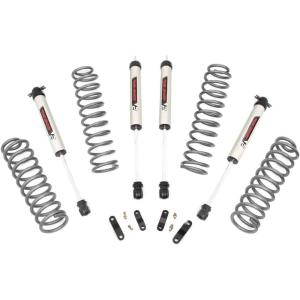 imageRough Country 25quot Lift Kit for 20072018 Jeep Wrangler JK  2Door  67840V2 Shocks