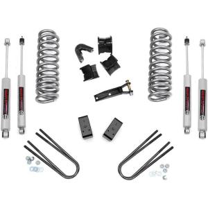imageRough Country 25quot Lift Kit wN3 Shocks for 19781979 Bronco 4WD  40530