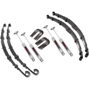 imageRough Country 25quot Suspension Lift Kit for 19691975 Jeep CJ 5 4WD  60530