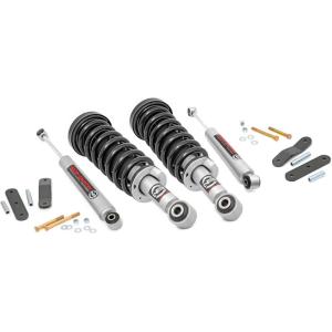 imageRough Country 25quot Suspension Lift Kit with Lifted N3 Struts ampamp N3 Shocks for Nissan Frontier 20052024 ampamp Xterra 20052015 4WD