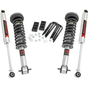 imageRough Country 2quot Leveling Kit wM1 Struts for 20142020 Ford F150 4WD  50040M1 StrutsM1 Shocks