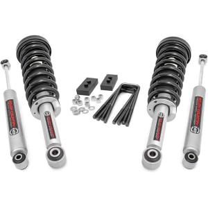 imageRough Country 2quot Leveling Lift Kit wN3 Struts for 0913 Ford F150 4WD  50004trucks offroad jeeps wrangler suspension