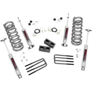 imageRough Country 2quot Lift Kit for 19881998 ChevyGMC CK1500 TruckSUV 2WD  230N3