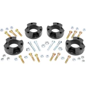 imageRough Country 2quot Lift Kit for Ford Bronco 20212025  Run up to 35quot Tires Easy Bolton Install