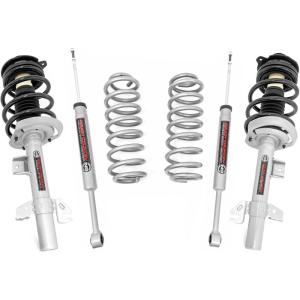 imageRough Country 2quot Lift Kit wN3 Struts for 20142023 Jeep Cherokee KL  60431