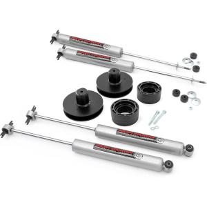 imageRough Country 2quot Suspension Lift Kit for 19972006 Jeep Wrangler TJLJ  65830