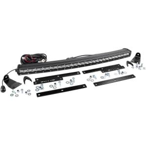 imageRough Country 30quot Chrome Series LED Grille Kit for 1418 ChevyGMC 150070625