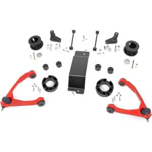imageRough Country 35quot Lift Kit for 20072020 ChevyGMC SUV 2WD4WD  19331RED