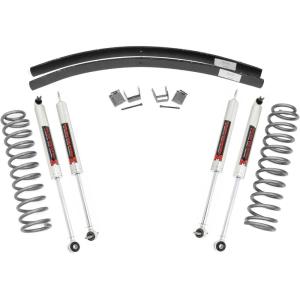 imageRough Country 3quot Lift Kit for 19842001 Jeep Cherokee XJ 2WD4WD  67040