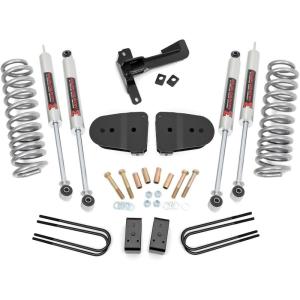 imageRough Country 3quot Lift Kit wM1 Shocks for 2023 Ford F250 Super Duty  43640