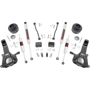 imageRough Country 4quot Lift Kit w M1 Shocks for 20092018 Ram 1500 2WD  30740