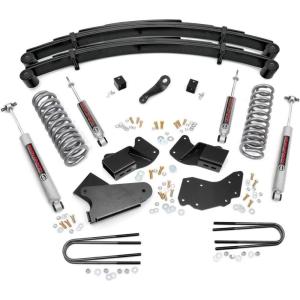 imageRough Country 4quot Lift Kit wN3 Shocks for 19831997 Ford Ranger 4WD  48030