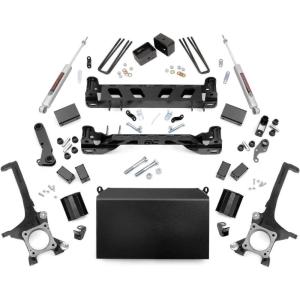 imageRough Country 4quot Suspension Lift Kit for 20162021 Toyota Tundra 2WD4WD  75130