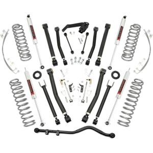 imageRough Country 4quot XSeries Lift Kit for 20072018 Jeep Wrangler JK 2Door  67340