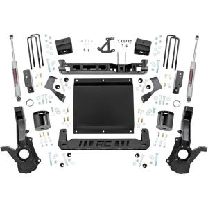 imageRough Country 6quot Lift Kit for 2324 Chevy ColoradoGMC Canyon  13330Strut Spacers  N3 Shocks