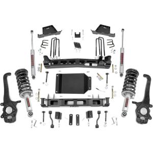 imageRough Country 6quot Suspension Lift Kit for 20042015 Nissan Titan 2WD4WD  87520N3 Struts  N3 Rear Shocks