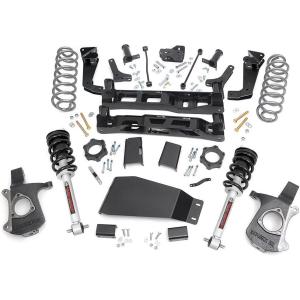 imageRough Country 75quot Lift Kit wN3 Struts for 0714 ChevyGMC TahoeYukon  28601