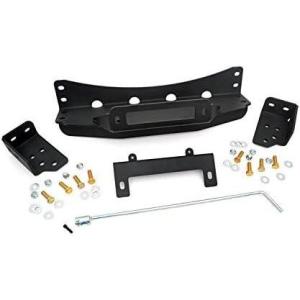 imageRough Country Hidden Bumper Winch Plate for Chevy Silverado ampamp GMC Sierra 1500 20072013