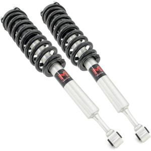 imageRough Country M1 Loaded Struts for Toyota Tundra 20222025 6quot Lift  Adjustable Ride Height Enhanced Handling ampamp OffRoad Control Set of 2