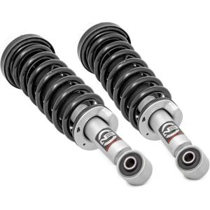 imageRough Country N3 Loaded Struts for Toyota Tacoma 19952004 w25quot Lift  Performance Suspension Upgrade 2 PreLoaded Coil Struts