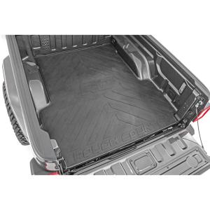 imageRough Country Rubber Bed Mat for Jeep Gladiator JT 20202025  Fits 5 60quot Bed NonSlip TearResistant Truck Bed Protection