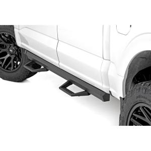 imageRough Country SRL2 Aluminum Side Steps for Ford Ranger 20192025  Modular Running Boards with Adjustable Step Placement