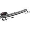 imageRough Country 30quot Curved Chrome Series Single Row CREE LED Light Bar  72730 Black