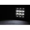 imageRough Country 4quot Chrome Series Square LED Cube Lights  White DRL  70905DRL  Black