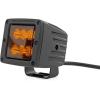 imageRough Country Dual 2Inch LED Light Pods with Amber Lens  60W CREE LED 4800 Lumen Spot Focus Beam Rugged OffRoad Lighting for Jeeps Trucks UTV