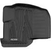 imageRough Country FlexFit Floor Mats for Ford F150 201525F150 Lightning 202225Raptor 201725 Crew Cab  Front ampamp Rear Set AllWeather NonSlip TPE Liners wSpill Saver LipFront Only