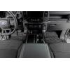 imageRough Country FlexFit Floor Mats for Ford F150 201525F150 Lightning 202225Raptor 201725 Crew Cab  Front ampamp Rear Set AllWeather NonSlip TPE Liners wSpill Saver LipFront Only