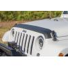 imageRough Country Front Hood Protector for Jeep Wrangler JK 20072018  HighDensity Thermoplastic UVResistant Easy Install Trail Cladding