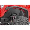 imageRough Country Front Inner Fenders for 20182023 Jeep Wrangler JL  10497A Black