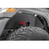 imageRough Country Front Inner Fenders for 20182023 Jeep Wrangler JL  10497A Black