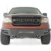 imageRough Country Front LED Bumper for Ford F150 20042008  HeavyDuty Steel Includes 20quot LED Light Bar ampamp 4 2quot LED Cubes NoDrill Install