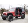 imageRough Country Front Steel Tube Doors for 20072018 Jeep Wrangler JKJKU  10586 Black