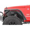 imageRough Country Front ampamp Rear Fender Flares for 20072018 Jeep Wrangler JK  10533
