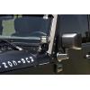 imageRough Country Lower Windshield Light Brackets for 0718 Jeep Wrangler JK  70044  Black