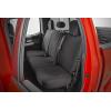 imageRough Country Neoprene Rear Seat Covers for Ford F150 201525F150 Lightning 202224Super Duty 201725 wNo Rear FoldDown Arm Rest  Waterproof ampamp UV Resistant Foam Padded Rear Seat Set