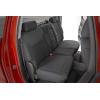 imageRough Country Neoprene Seat Covers for Chevy Silverado ampamp GMC Sierra 1500 20142018  Waterproof ampamp UV Resistant Foam Padded Front ampamp Rear Seat Cover Set