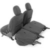 imageRough Country Neoprene Seat Covers for Jeep Wrangler JL 4Door 20182024 wNo Rear Arm Rest  Waterproof ampamp UV Resistant Foam Padded Front ampamp Rear Seat Cover Set