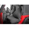 imageRough Country Neoprene Seat Covers for Jeep Wrangler YJ 19871990  Waterproof ampamp UV Resistant Foam Padded Front ampamp Rear Seat Cover Set