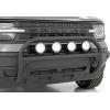 imageRough Country Nudge Bar with Quad 4quot Round LED Lights for Ford Bronco Sport 20212024  Low Profile Bull Bar with 108W 9640 Lumen LED Pods