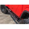imageRough Country Oval Nerf Steps for Jeep Gladiator JT 20202025  OEM Style Rails with Builtin Side Steps