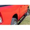 imageRough Country Power Running Boards for Ram 1500 201925 1500 TRX 202124  Retractable Electric Side Steps with LED Lights 6quot Wide DualMotor
