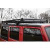imageRough Country Roof Rack with LED Lights for Jeep Wrangler JK 20072018  HeavyDuty Cargo Rack 50quot LED Light Bar ampamp Dual 2quot Flush Mount LEDs Freedom Top CompatibleRoof Rack wLED Lights